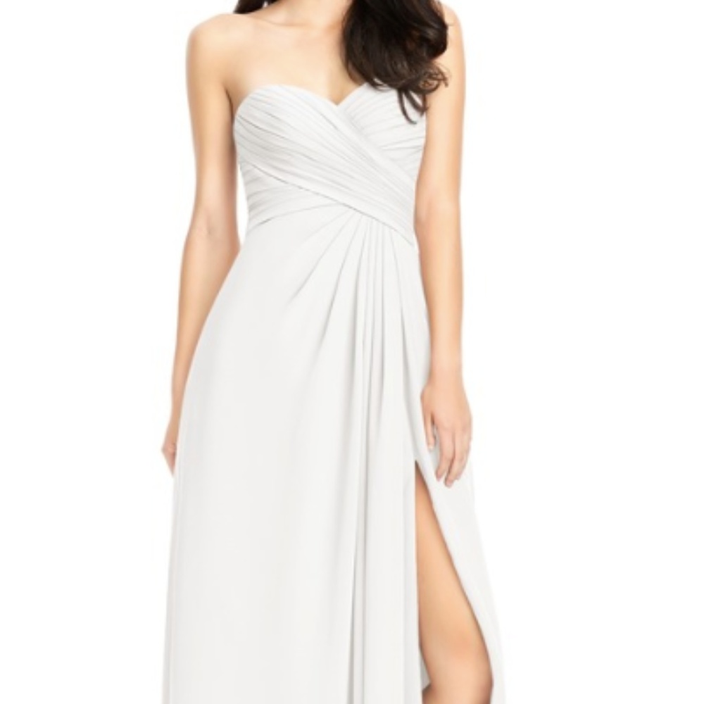 White Azazie Dress